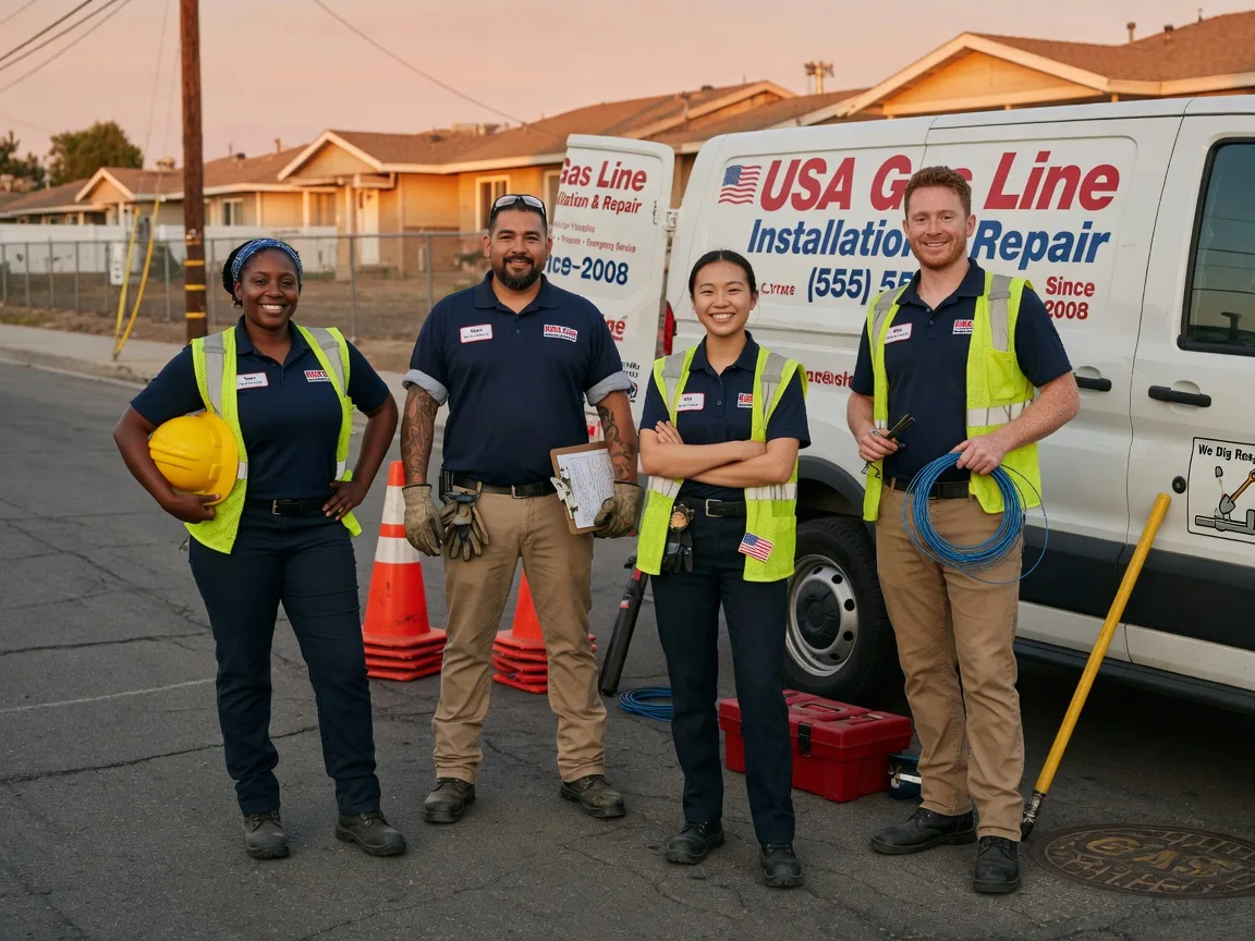 Gas Line Installation company in Central, UT